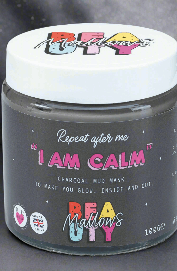Mallows Beauty Charcoal Mud Mask Face Mask by Mallows Beauty as seen on celebrities
