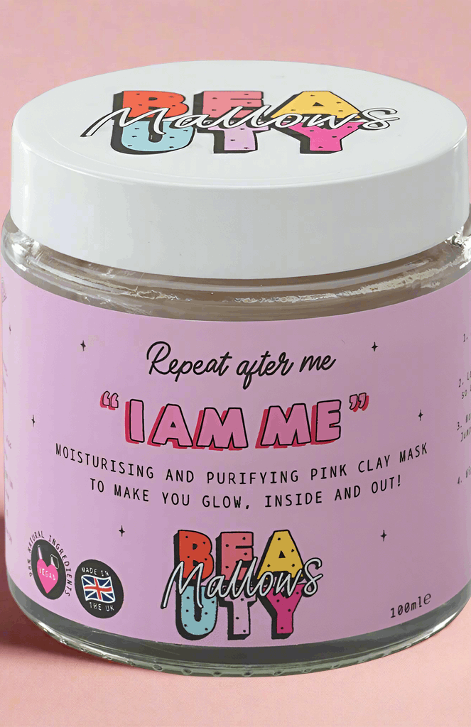 Mallows Beauty Watermelon Pink Clay Face Mask Beauty Kit by Mallows Beauty as seen on celebrities