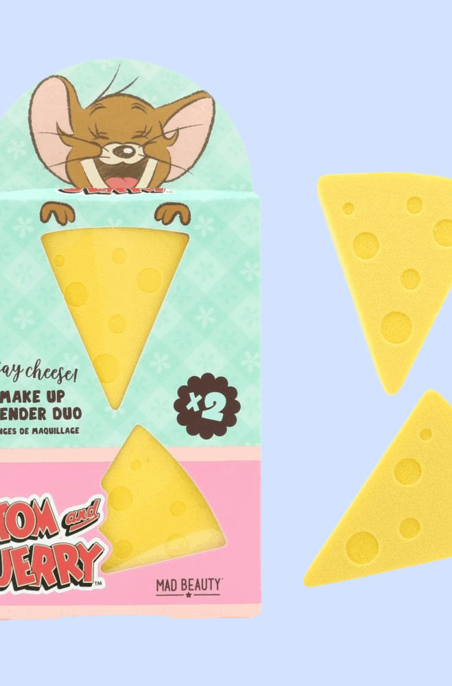 Warner Brothers Tom & Jerry Make Up Sponge Duo Beauty Product by Mad Beauty as seen on celebrities