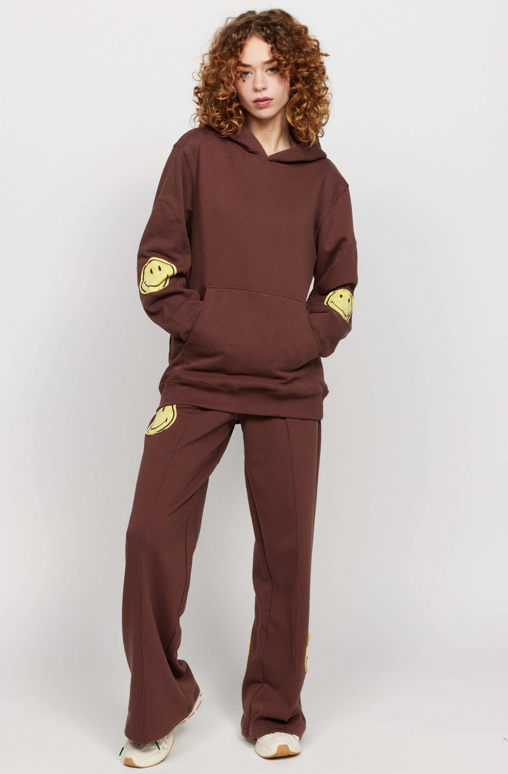 Samii Ryan Smiley® Straight Leg Jogger Pants Jogger Bottoms by Samii Ryan as seen on celebrities