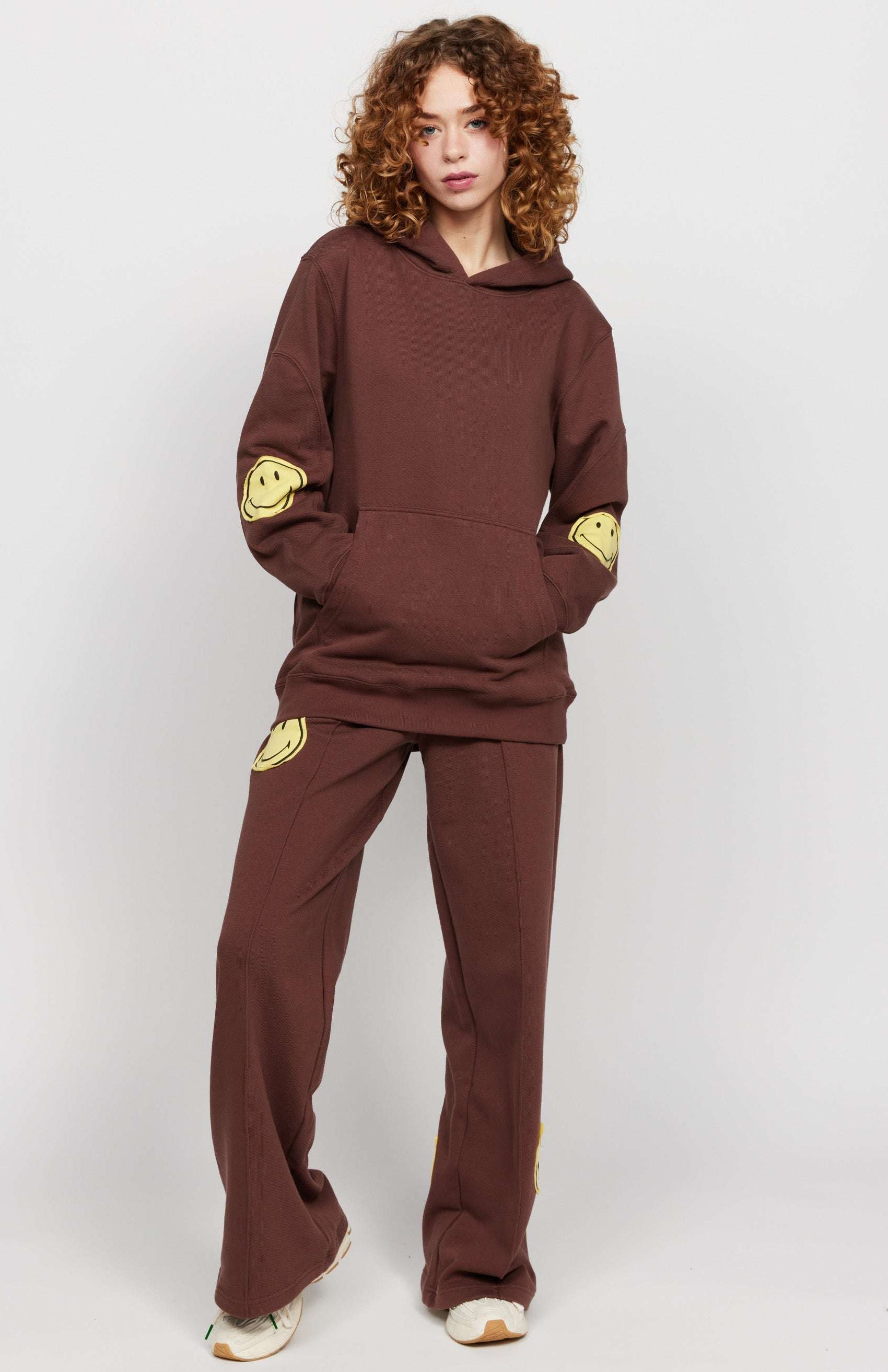 Samii Ryan Smiley® Straight Leg Jogger Pants Jogger Bottoms by Samii Ryan as seen on celebrities