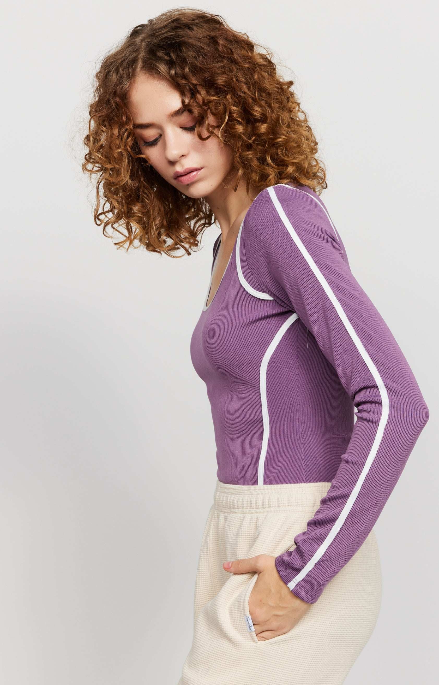 Samii Ryan The Royals Ribbed Bodysuit Bodysuit by Samii Ryan as seen on celebrities