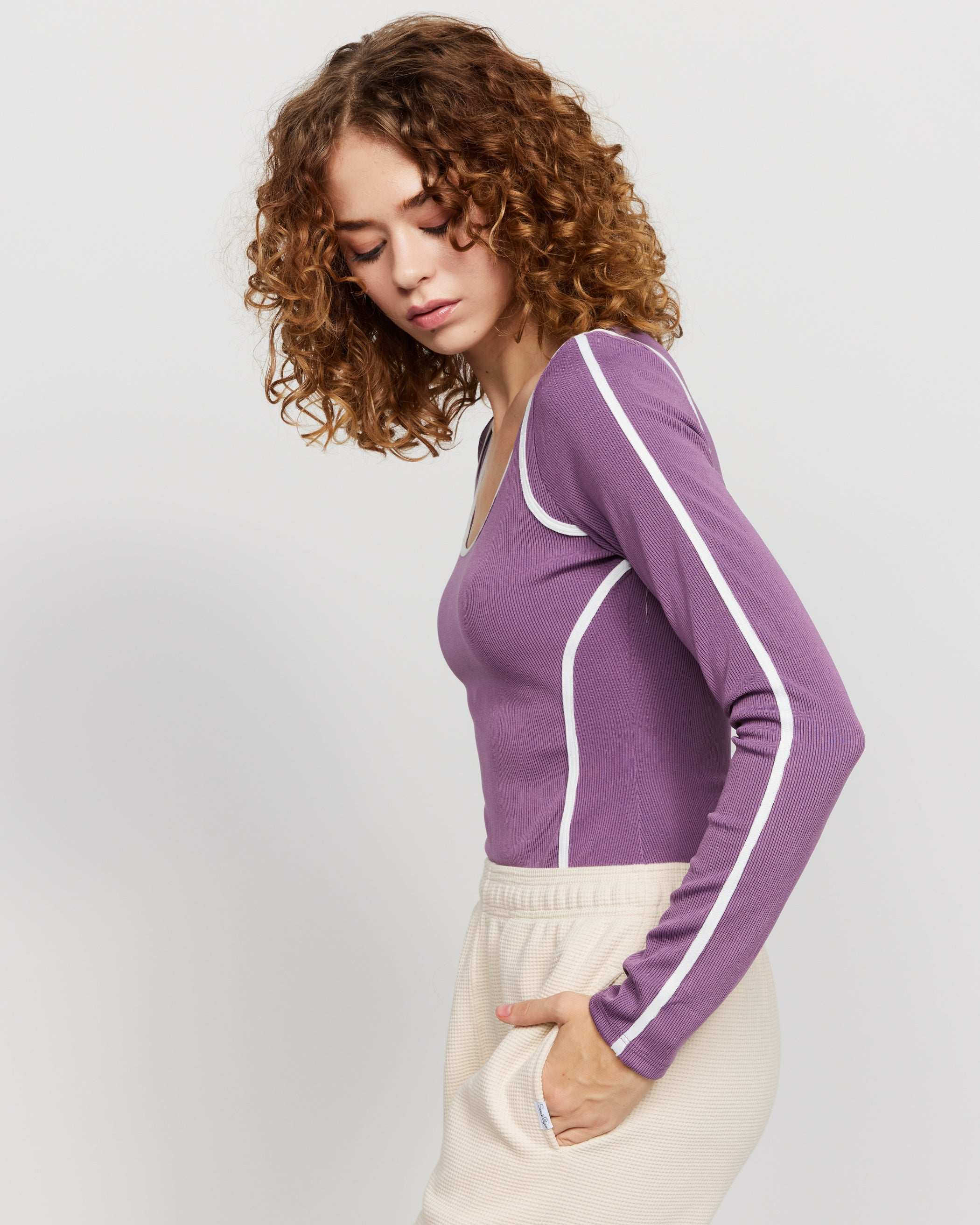 Samii Ryan The Royals Ribbed Bodysuit Bodysuit by Samii Ryan as seen on celebrities