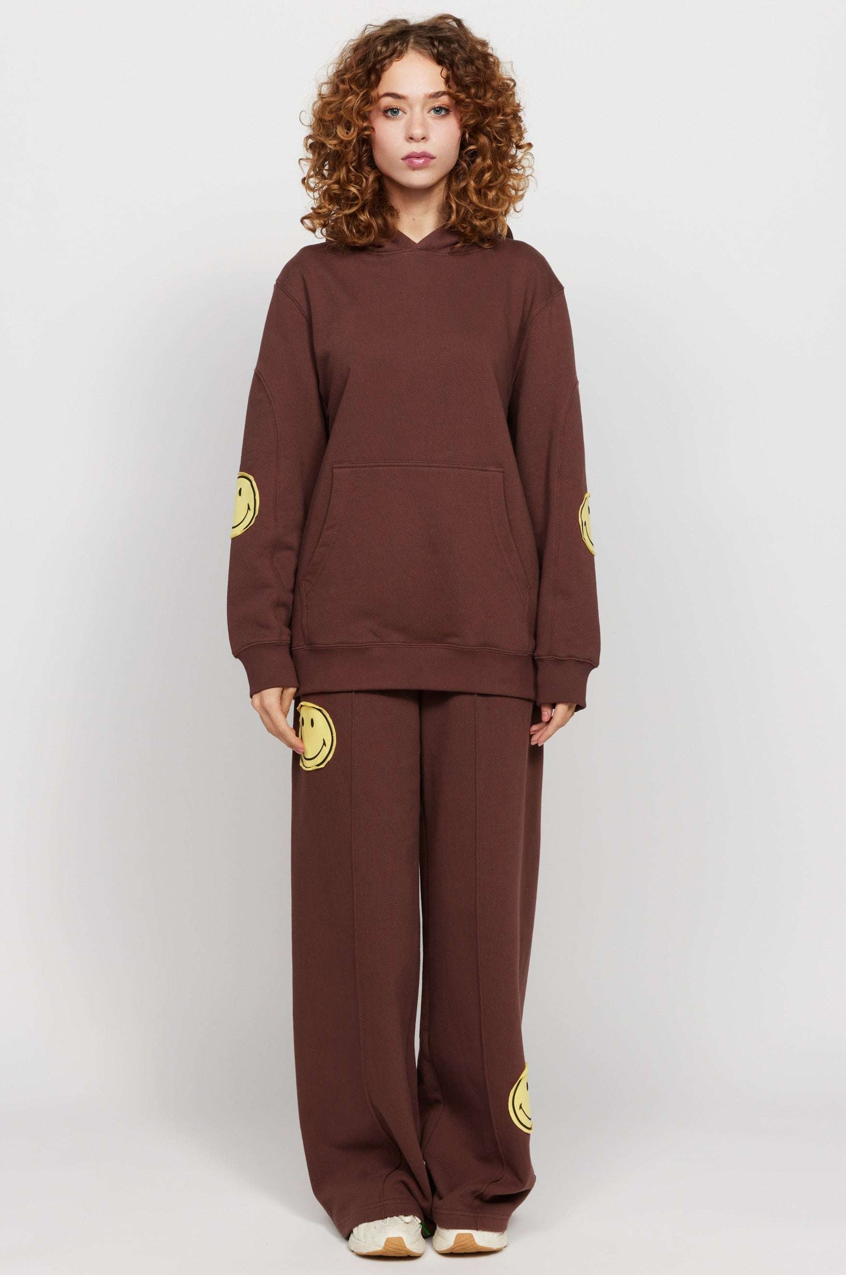 Samii Ryan Smiley® Straight Leg Jogger Pants Jogger Bottoms by Samii Ryan as seen on celebrities