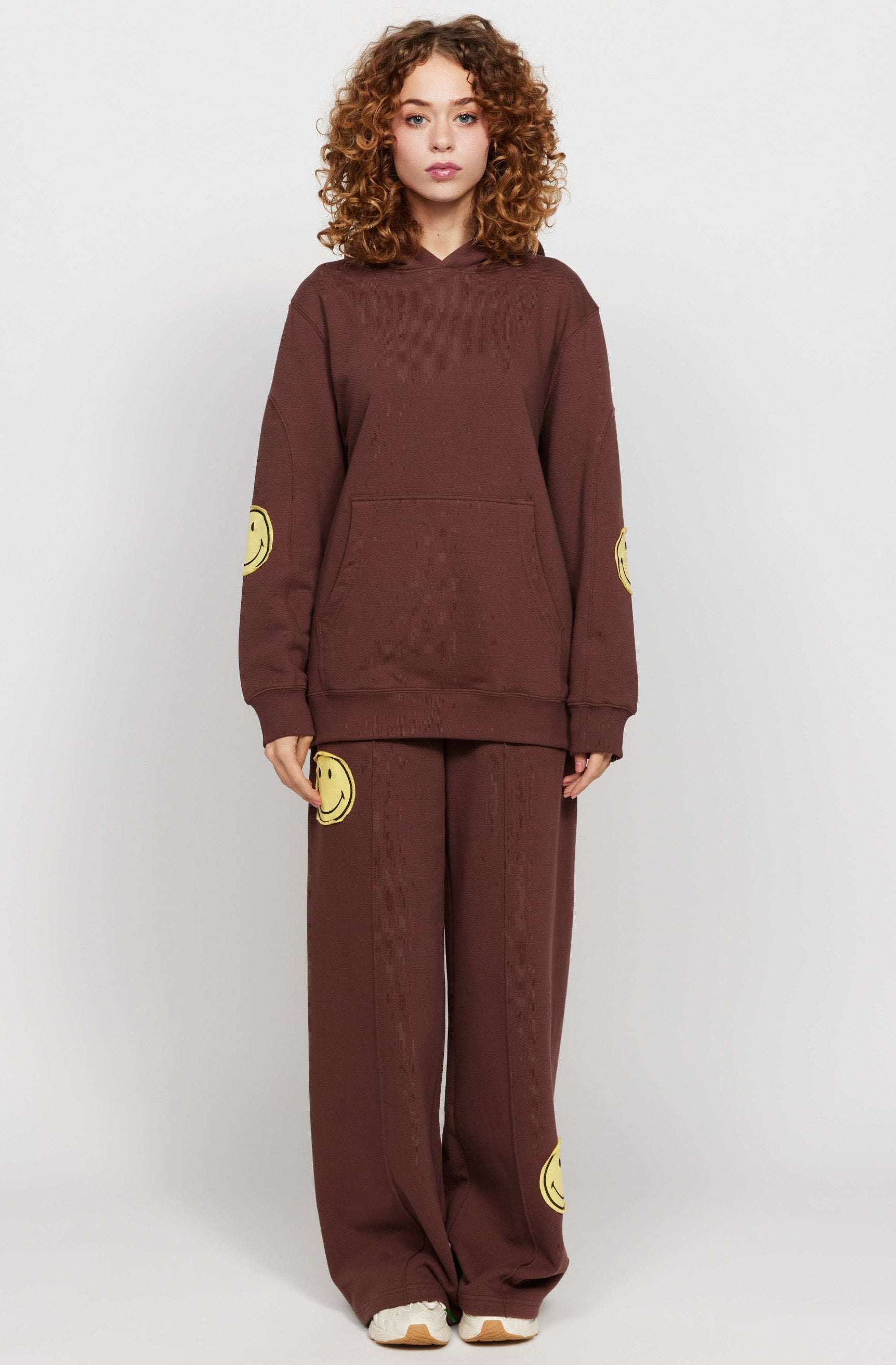 Samii Ryan Smiley® Straight Leg Jogger Pants Jogger Bottoms by Samii Ryan as seen on celebrities