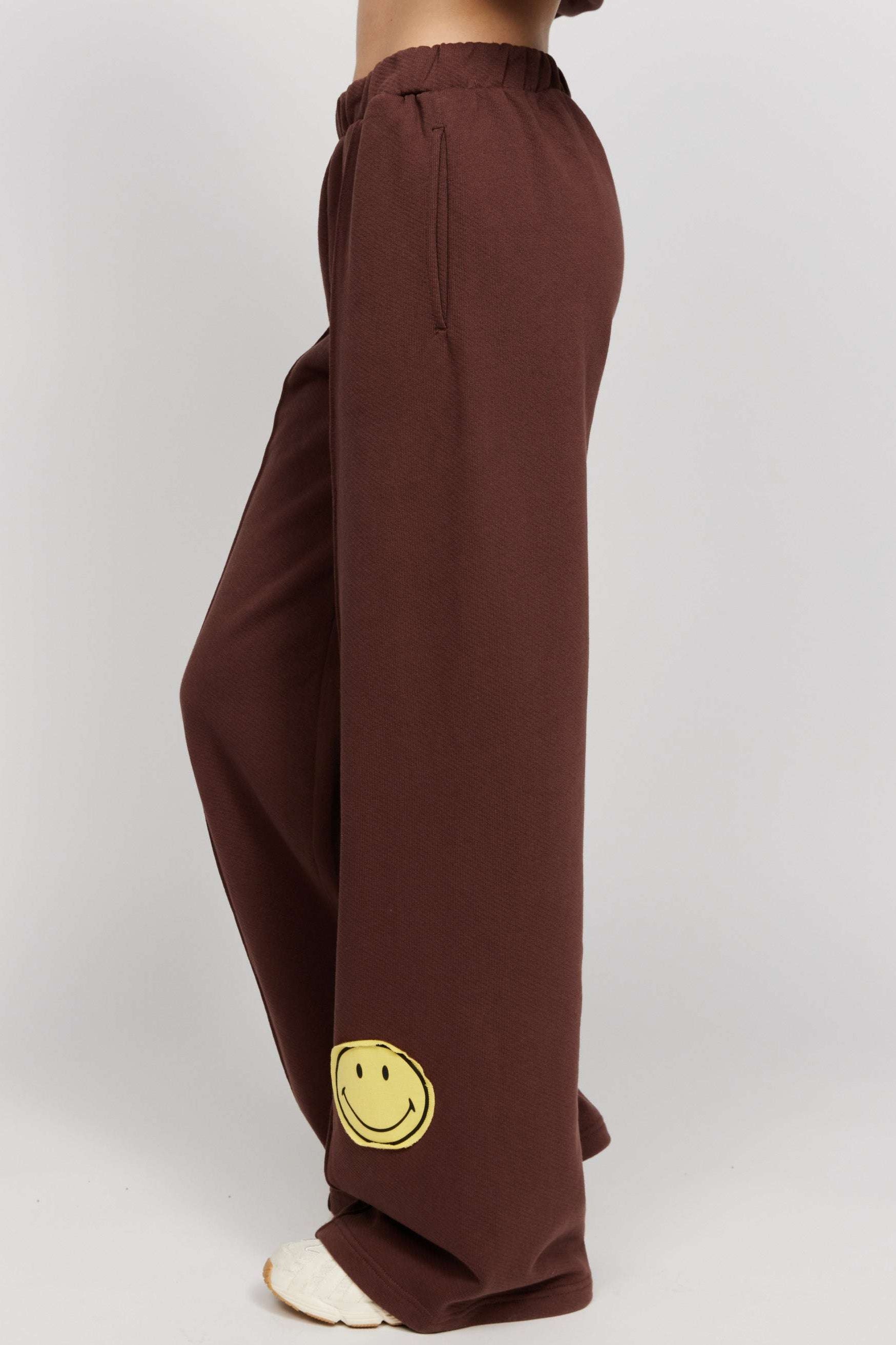 Samii Ryan Smiley® Straight Leg Jogger Pants Jogger Bottoms by Samii Ryan as seen on celebrities