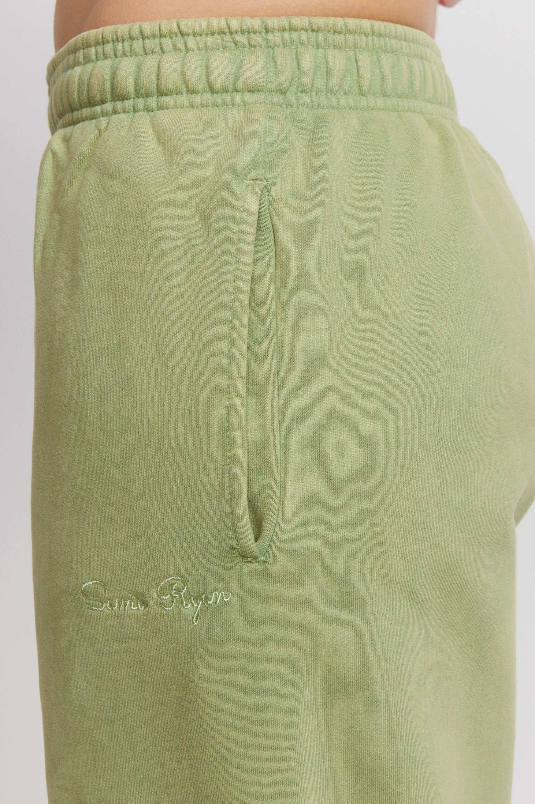 Samii Ryan Olive Sweatpants Jogger Bottoms by Samii Ryan as seen on celebrities