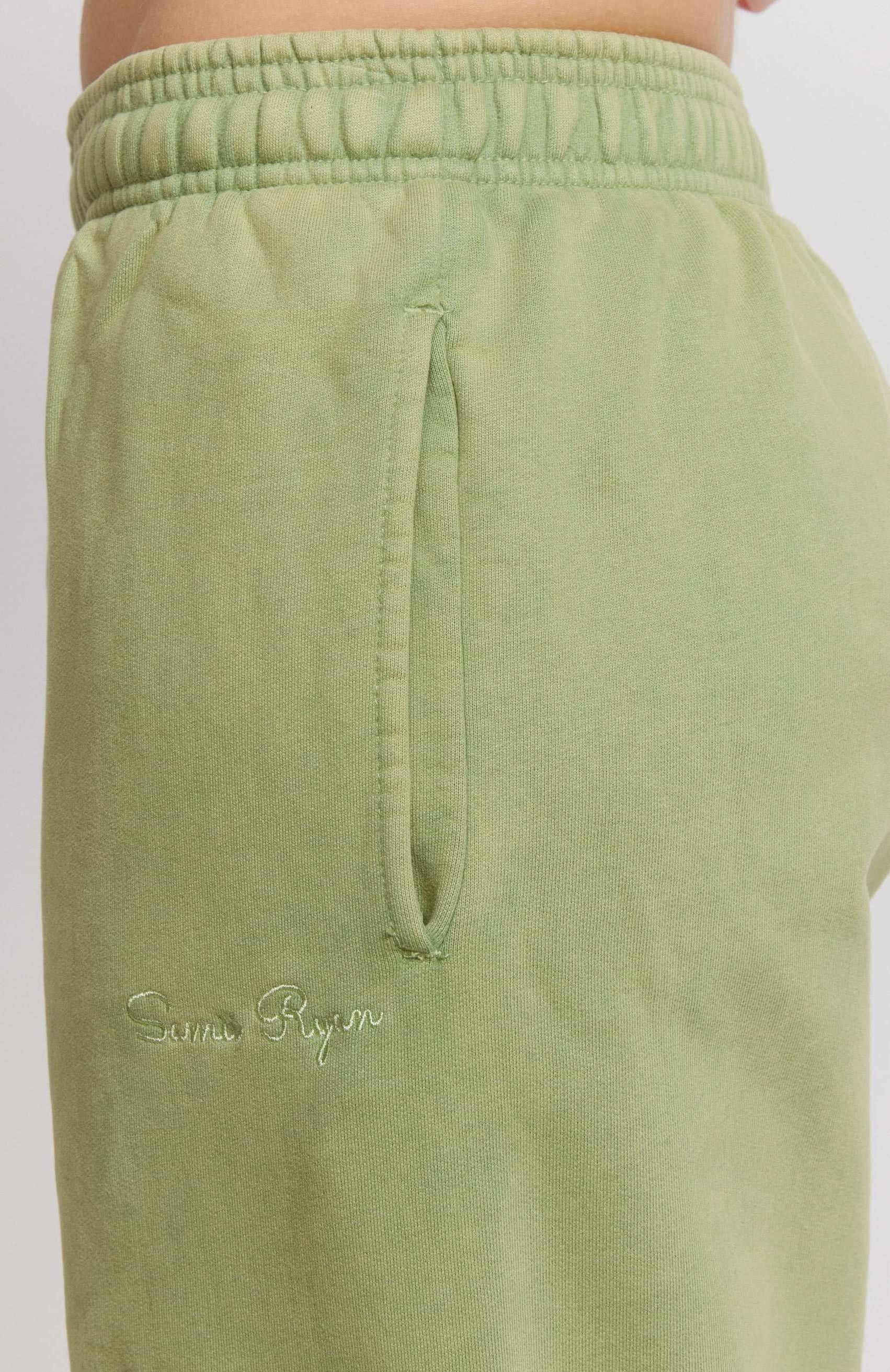 Samii Ryan Olive Sweatpants Jogger Bottoms by Samii Ryan as seen on celebrities