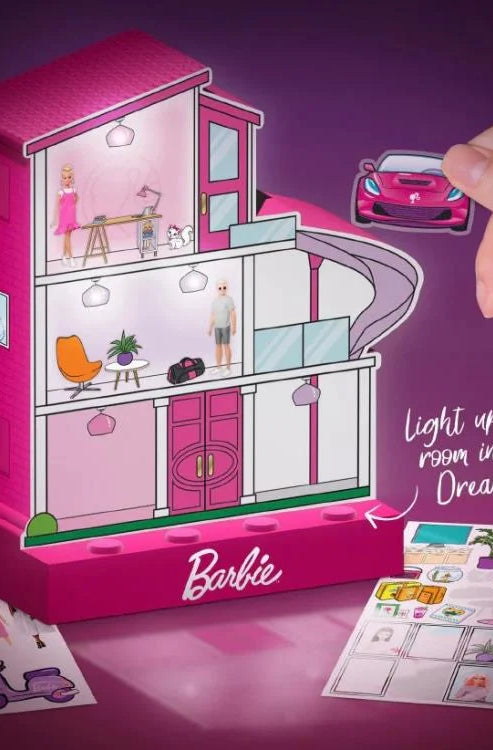 Barbie Dreamhouse Light with Stickers Night Lamp by Paladone as seen on celebrities