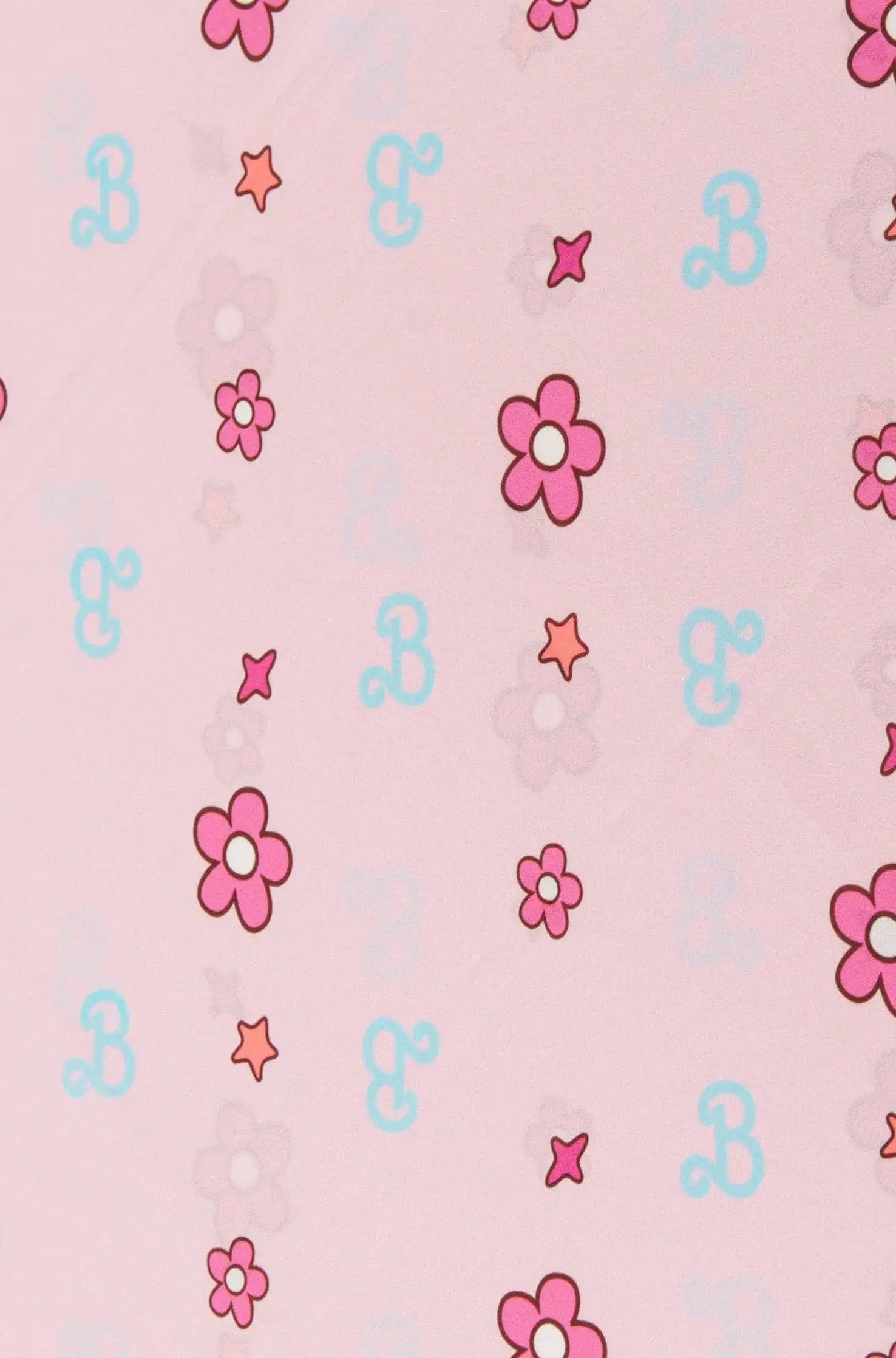 Barbie X Unique Vintage 1970s Pink Barbie Print Hair Scarf Scarf by Unique Vintage as seen on celebrities