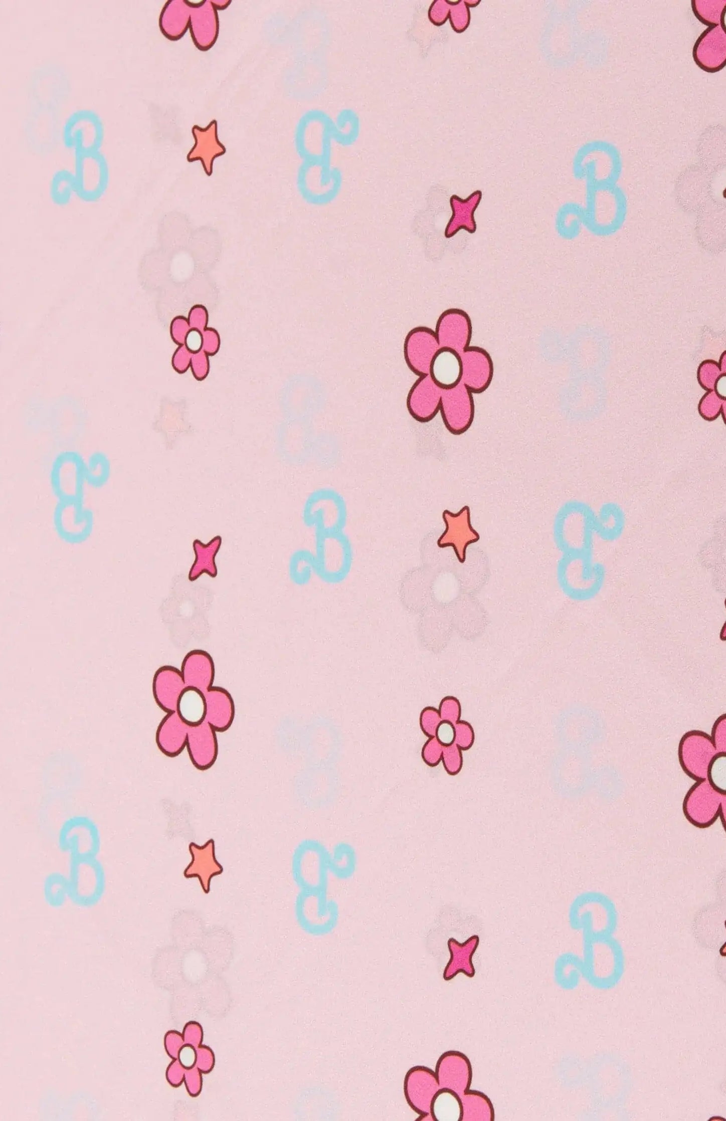 Barbie X Unique Vintage 1970s Pink Barbie Print Hair Scarf Scarf by Unique Vintage as seen on celebrities