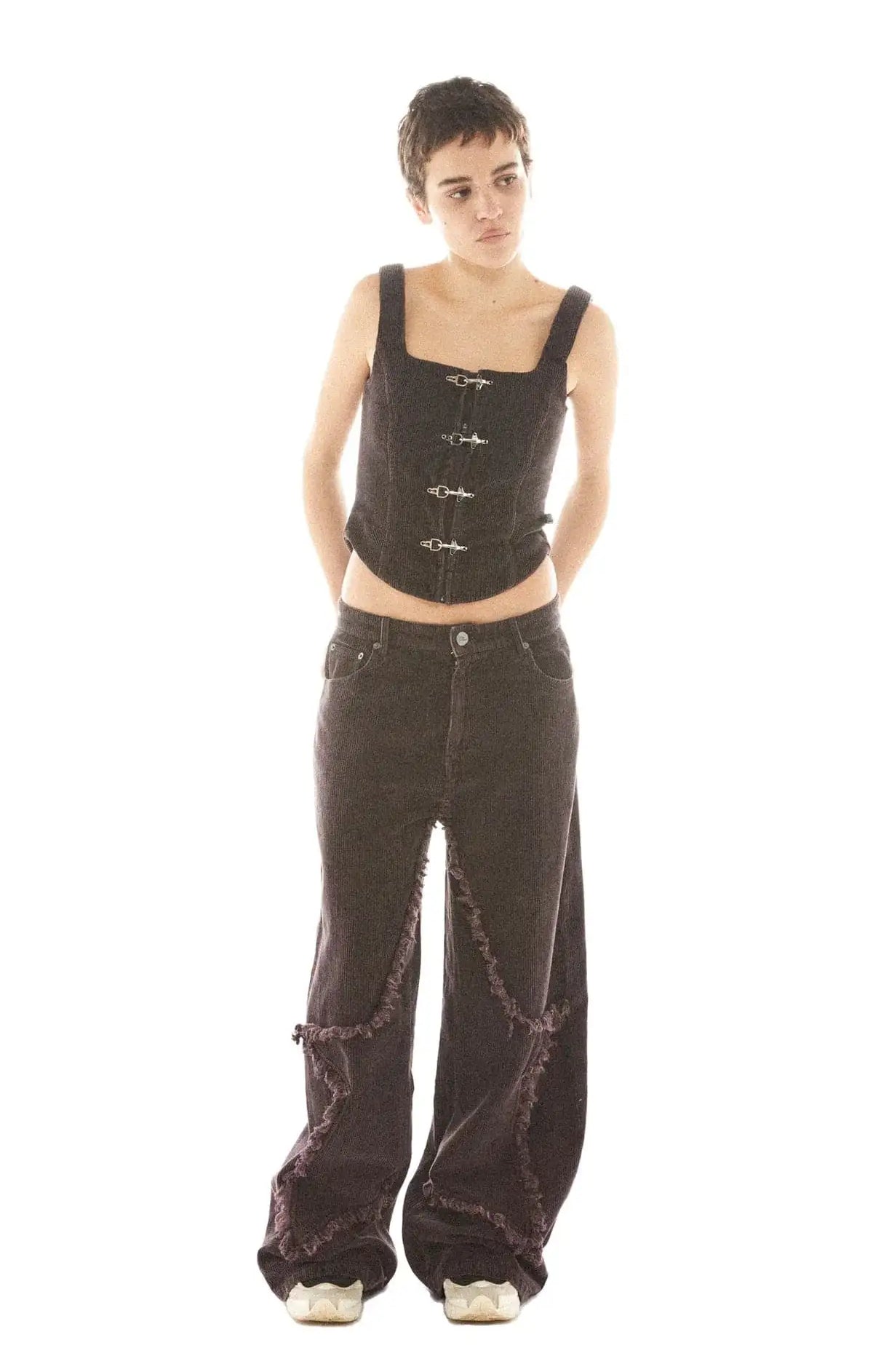 Basic Pleasure Mode Hot Chocolate Corset Top Corset by Basic Pleasure Mode as seen on celebrities