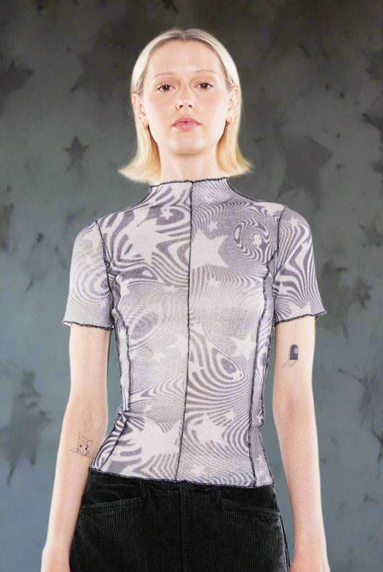 Basic Pleasure Mode Supernova Star Tee Tank Top by Basic Pleasure Mode as seen on celebrities