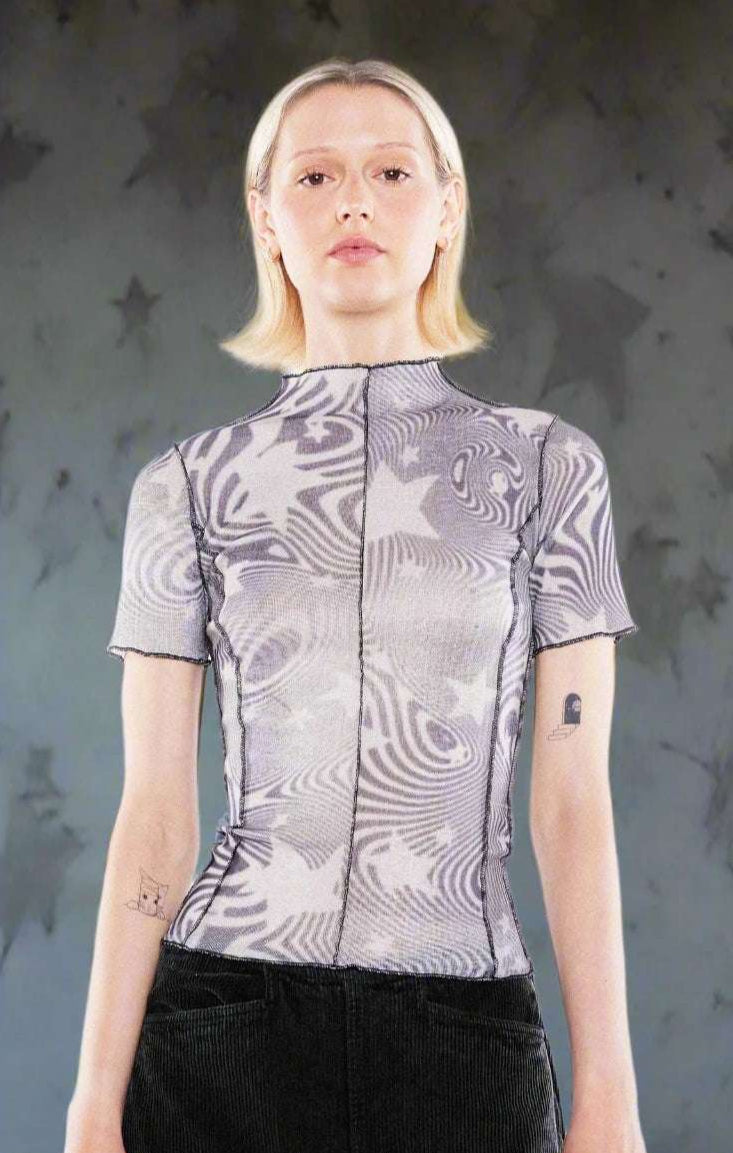 Basic Pleasure Mode Supernova Star Tee Tank Top by Basic Pleasure Mode as seen on celebrities