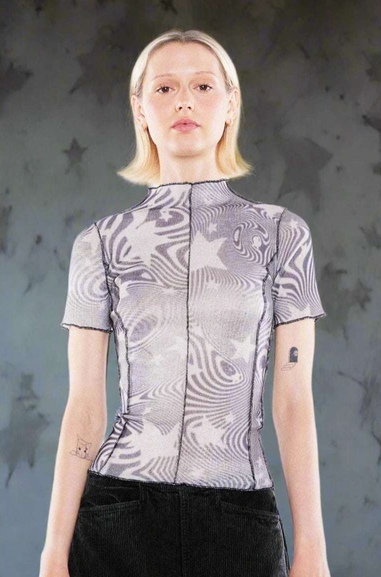 Basic Pleasure Mode Supernova Star Tee Tank Top by Basic Pleasure Mode as seen on celebrities