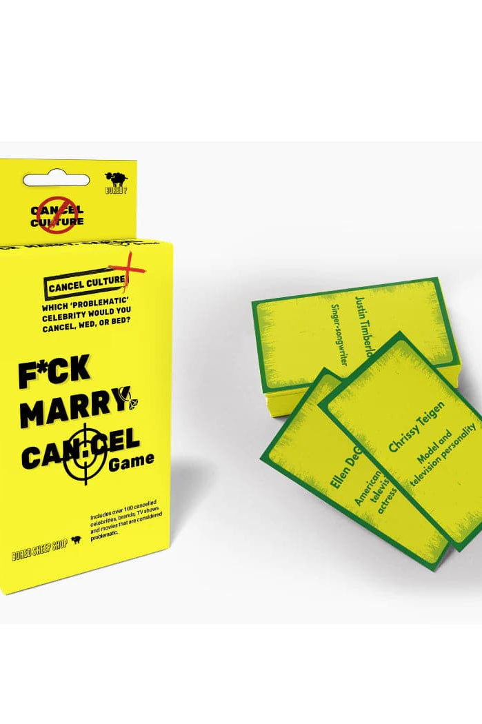 Bored Sheep F**K Marry Cancel Game Game by Bored Sheep as seen on celebrities