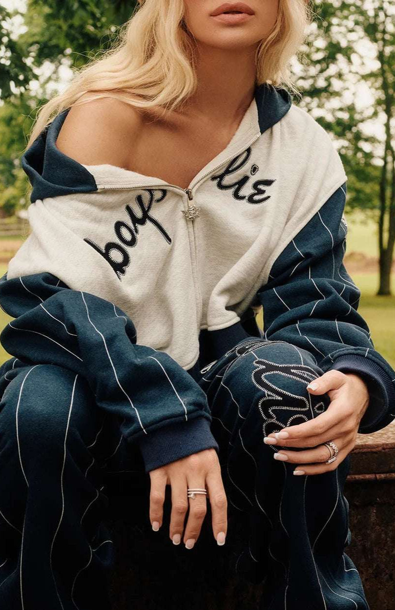 Boys Lie The Big Leaguer Alex Zip up Hoodie