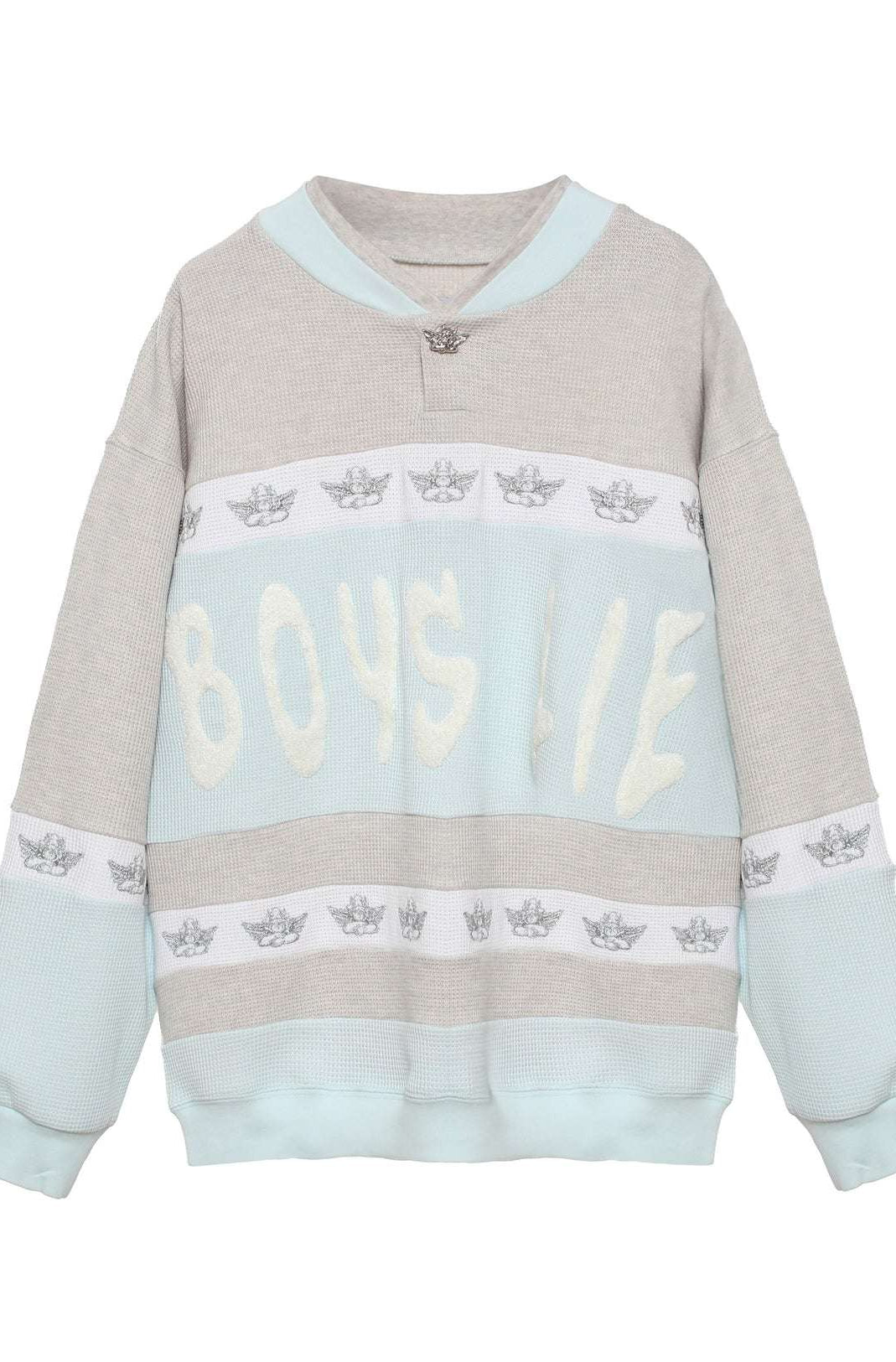 Boys Lie Blue Private School Rider Crewneck