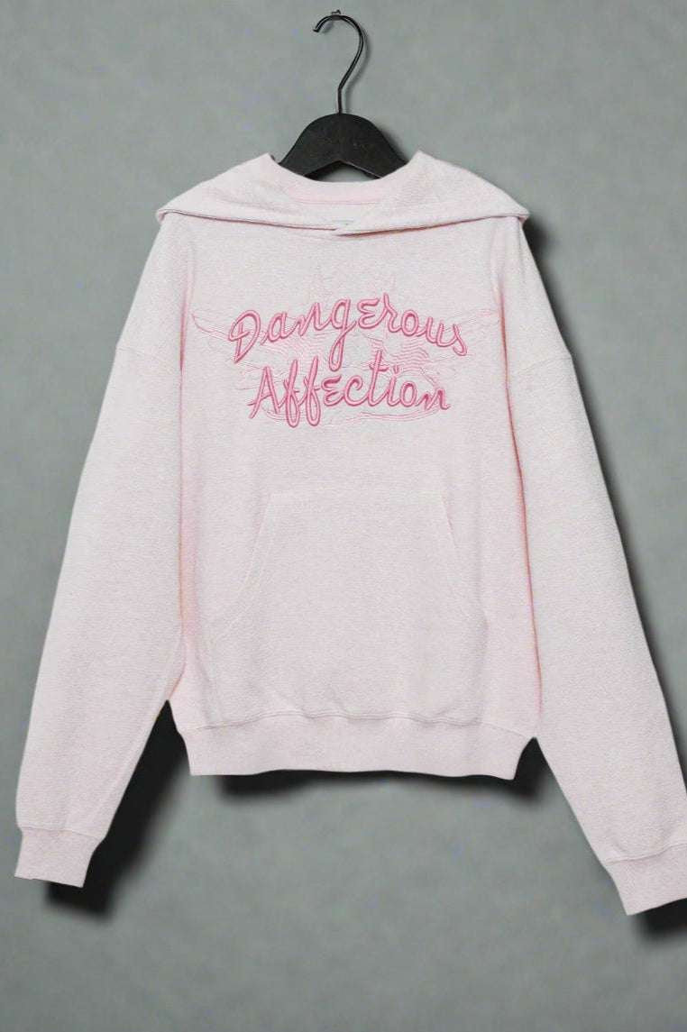 Boys Lie Dangerous Affection V4 Racer Hoodie Hooded Sweatshirt by Boys Lie as seen on celebrities
