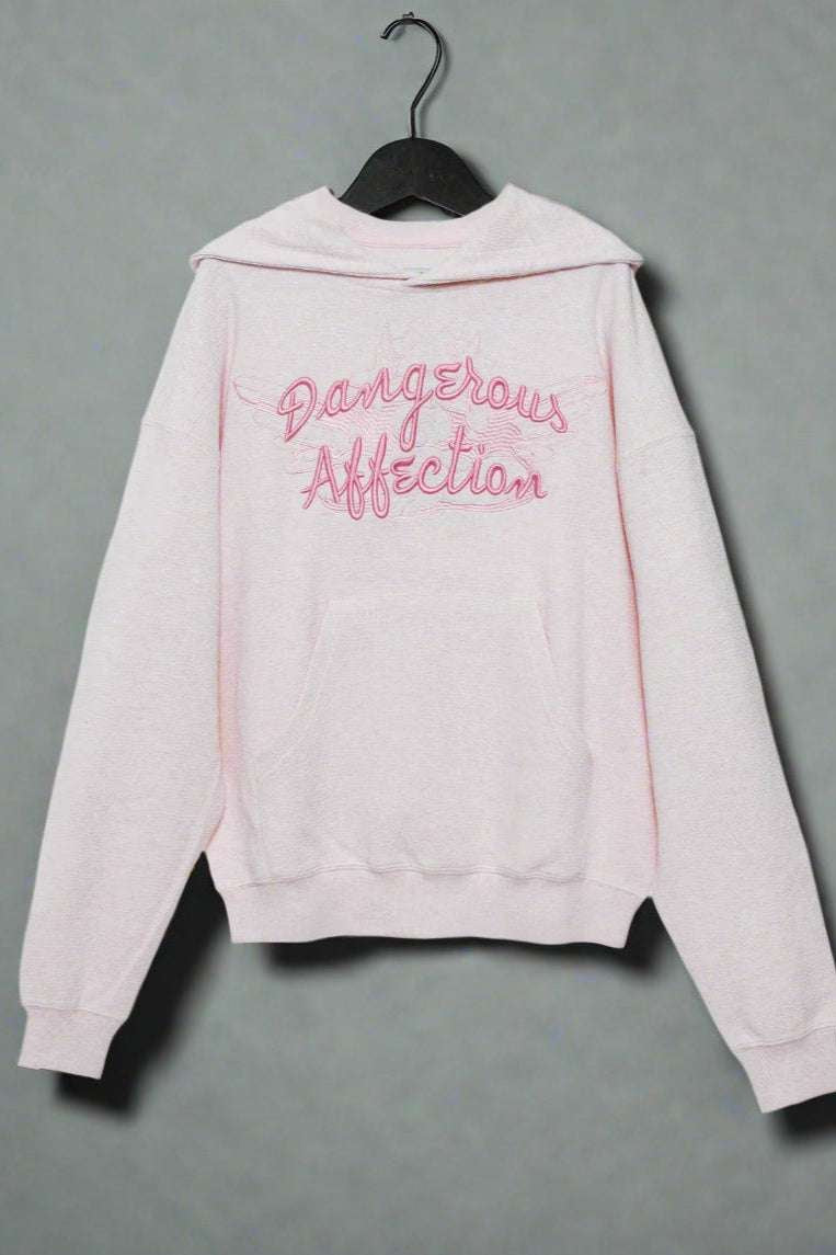 Boys Lie Dangerous Affection V4 Racer Hoodie Hooded Sweatshirt by Boys Lie as seen on celebrities