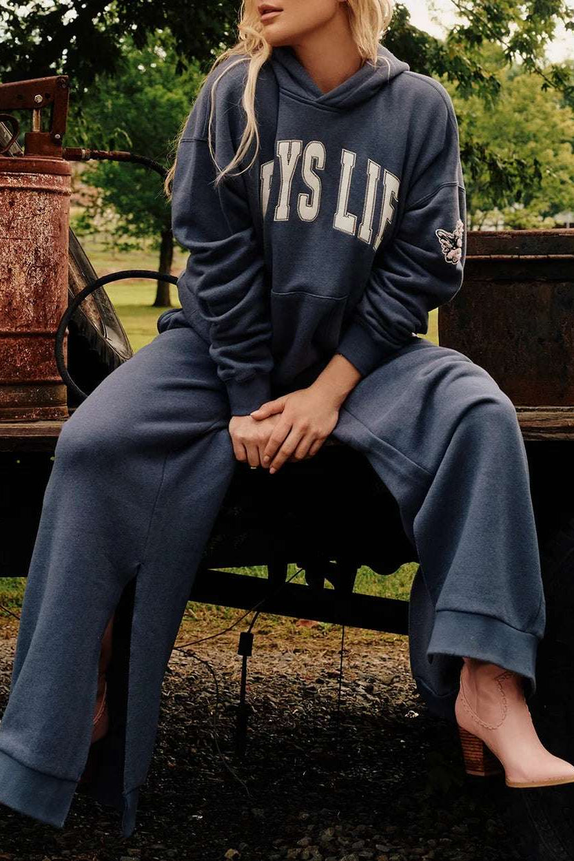 Boys Lie In Too Deep Racer Hoodie