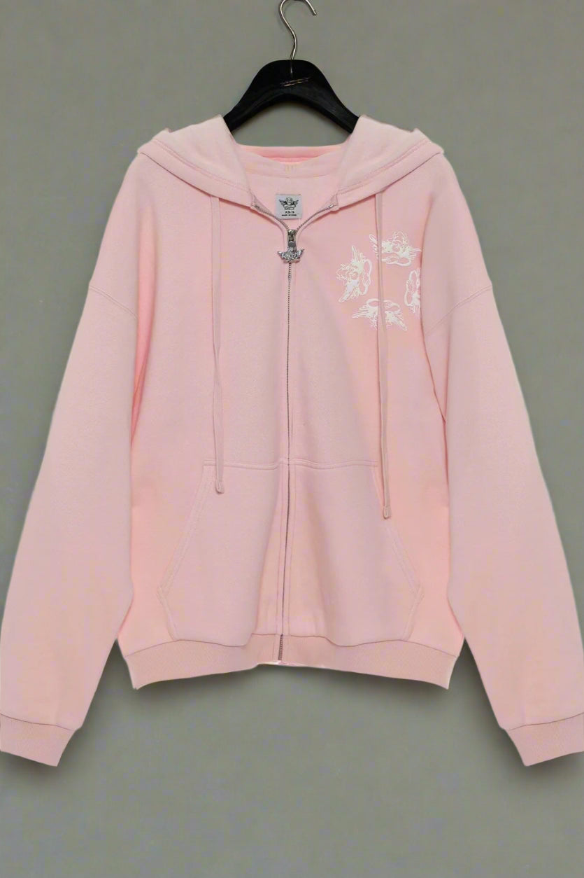 Boys Lie Just Fore You Harley Zip Hoodie Zip Up Hoodie by Boys Lie as seen on celebrities