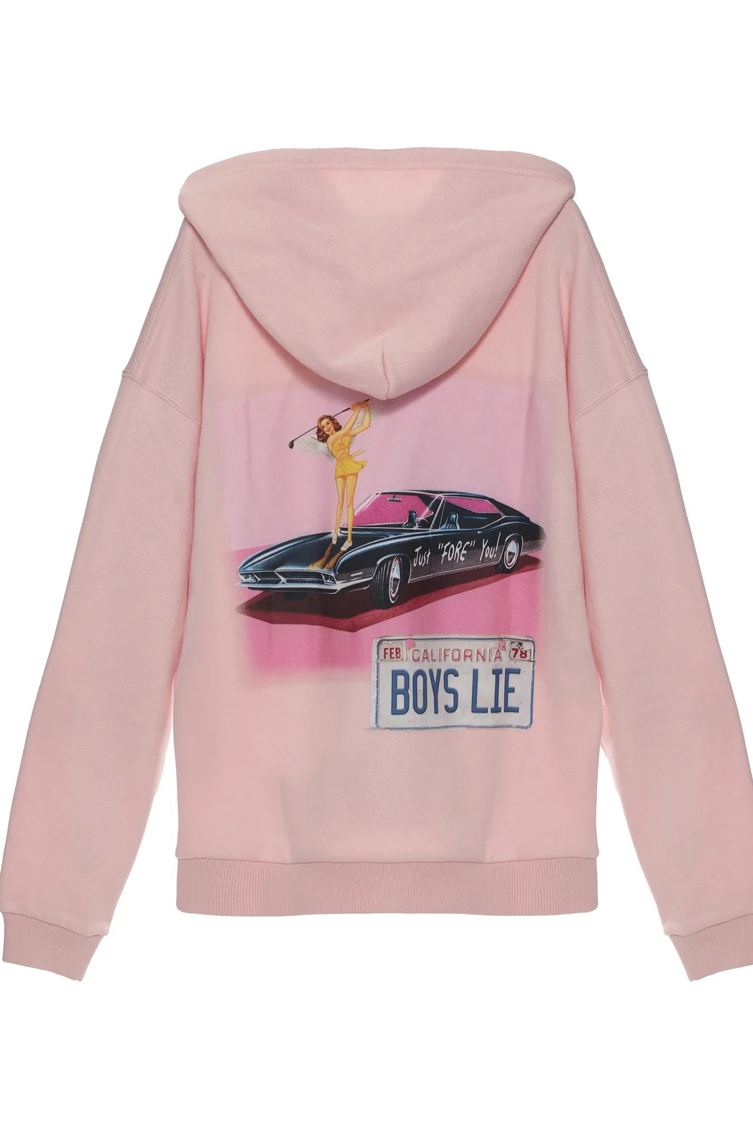 Boys Lie Just Fore You Harley Zip Hoodie Zip Up Hoodie by Boys Lie as seen on celebrities