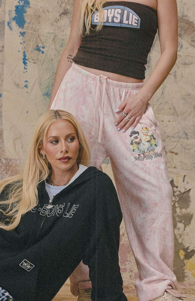 Boys Lie Let Love Guide My Way Kimmy Jogger Pant