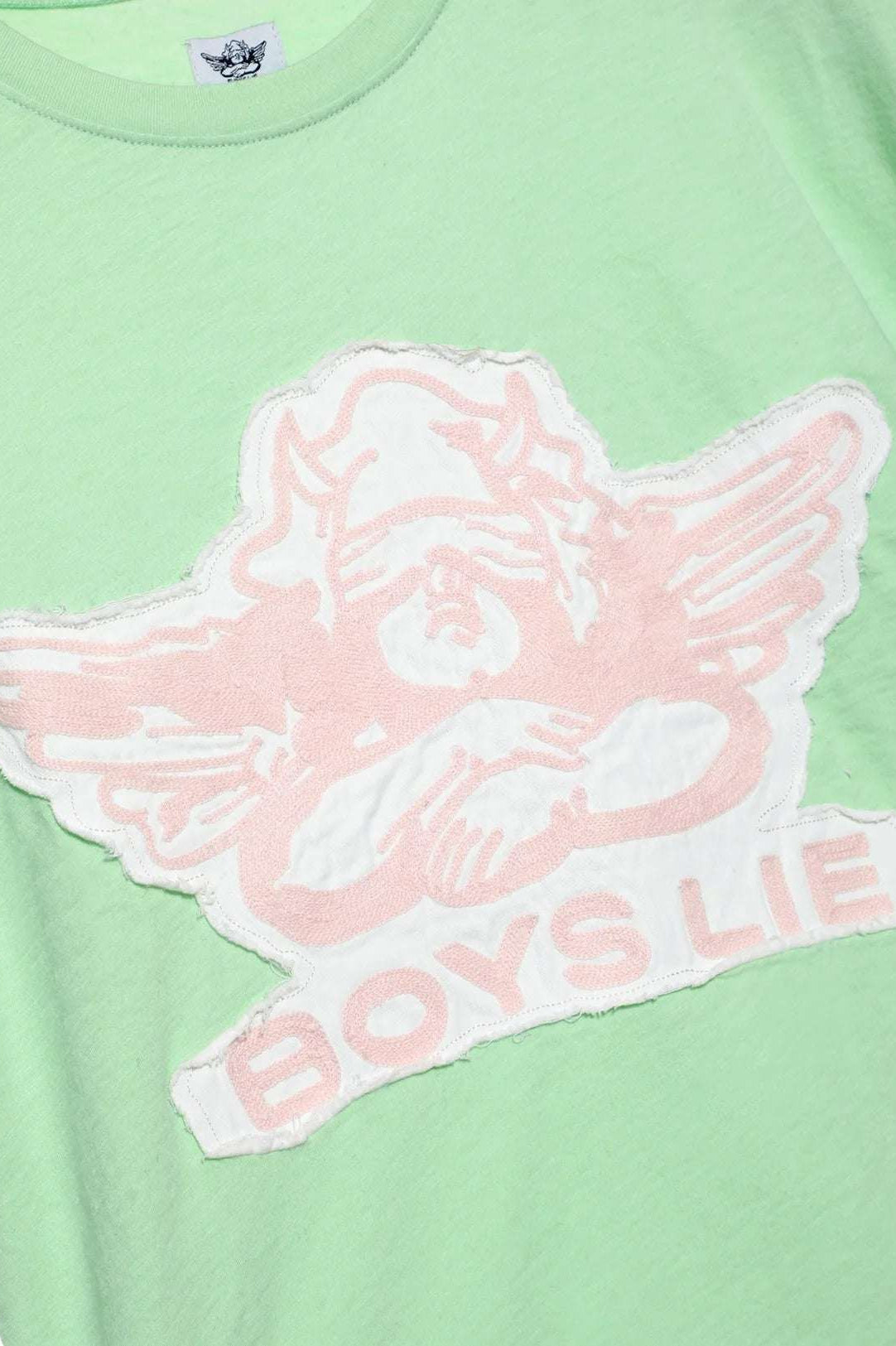 Boys Lie Stitch Me Up Boyfriend Tee