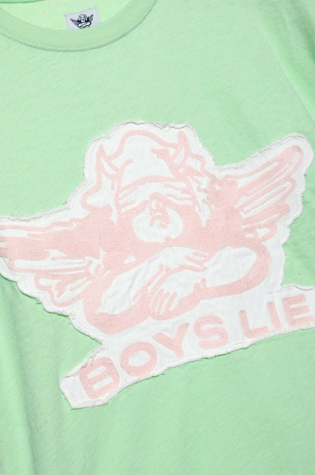 Boys Lie Stitch Me Up Boyfriend Tee