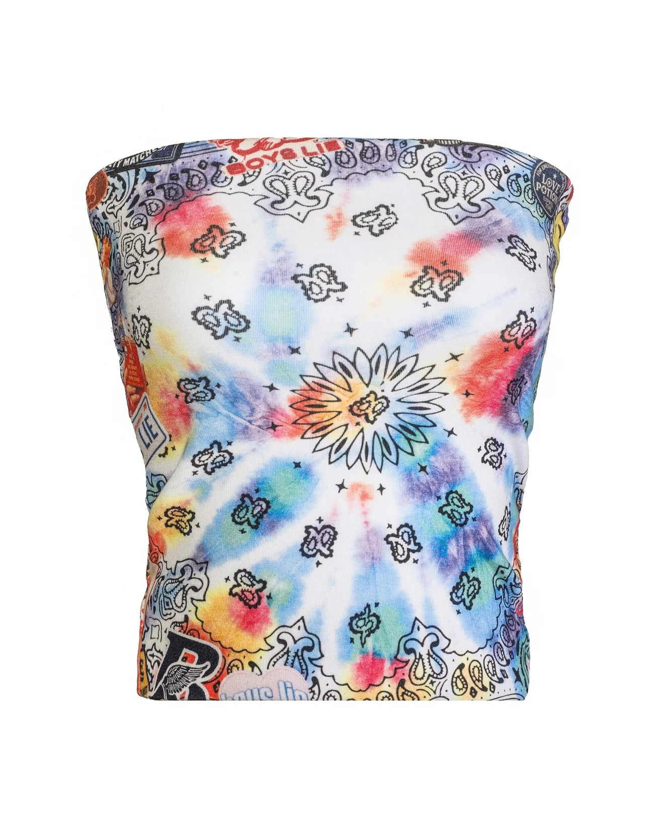 Boys Lie Tie-Danna Tube Top