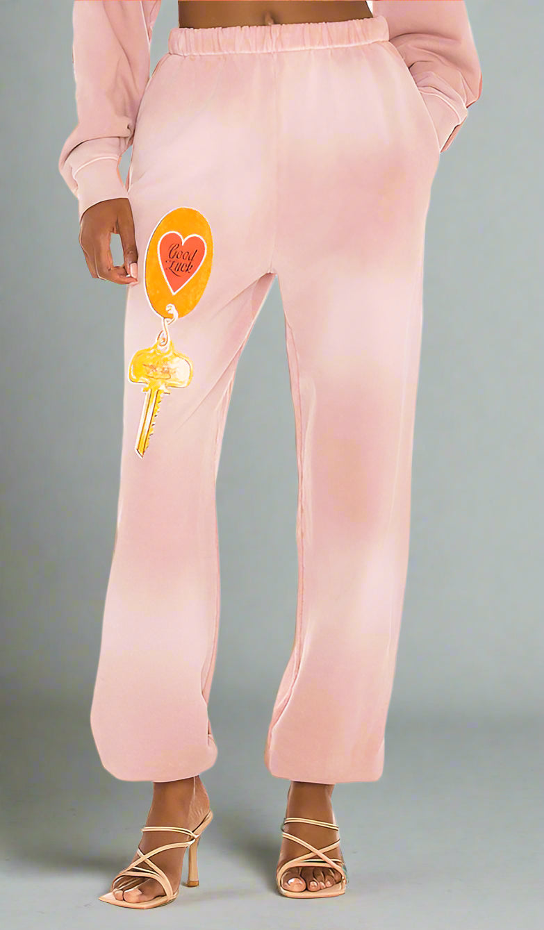 Boys Lie Key To My Heart Sweatpants Sweatpants by Boys Lie as seen on celebrities