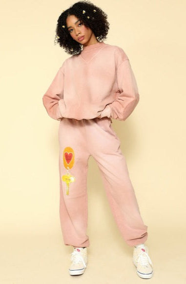 Boys Lie Key To My Heart Sweatpants Sweatpants by Boys Lie as seen on celebrities