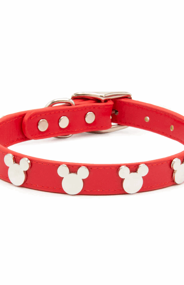 Buckle Down Products Disney Mickey Mouse Vegan Leather Dog Collar Dog Collar by Buckle Down Products as seen on celebrities