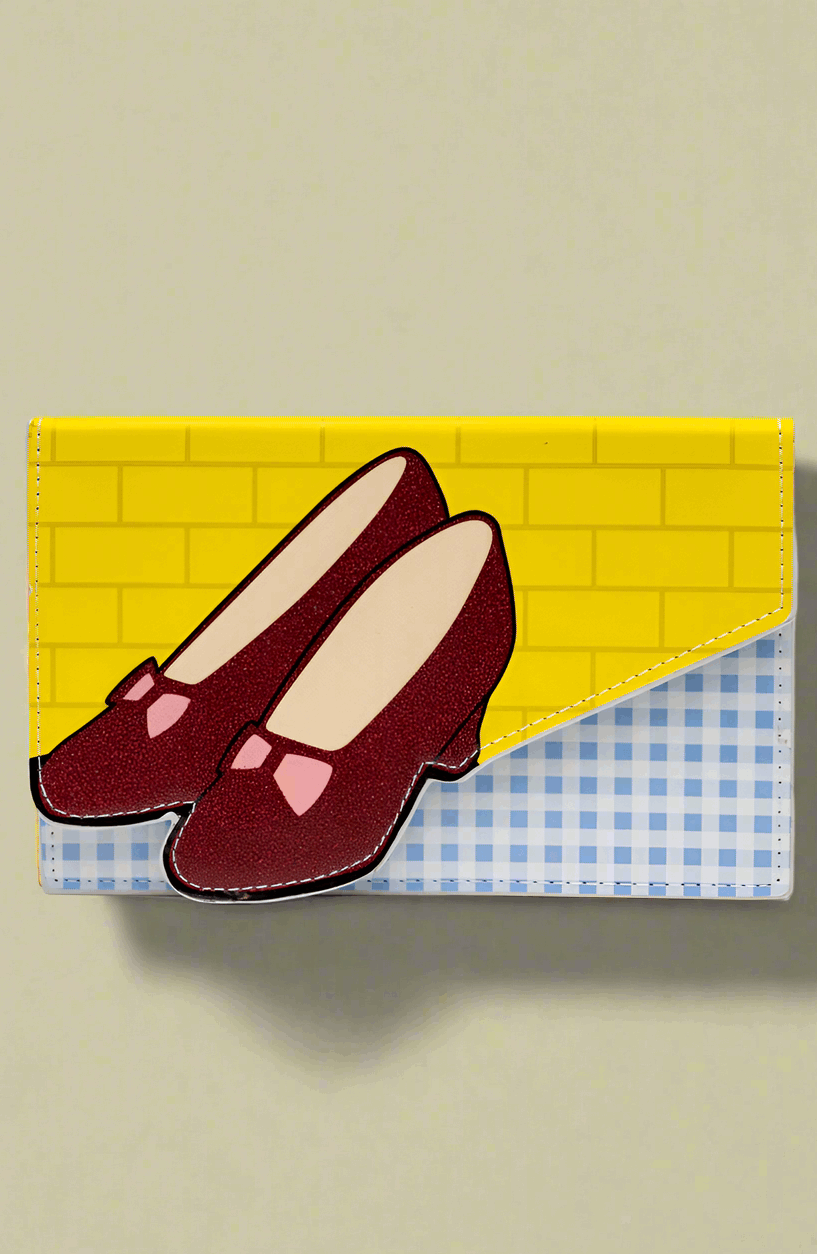 Buckle Down Products Wizard of Oz Fold Over Wallet Clutch Bag by Buckle Down Products as seen on celebrities