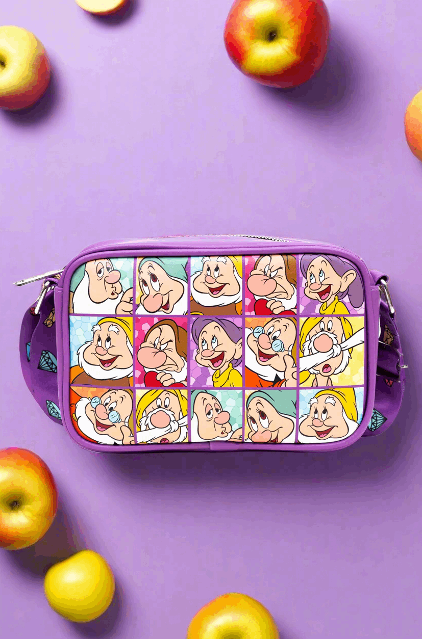 Buckle Down Products Disney Snow White Vegan Cross Body Bag Cross Body Bag by Buckle Down Products as seen on celebrities