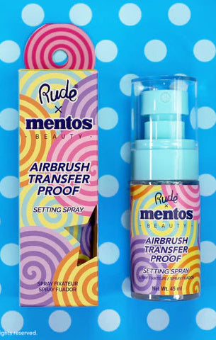 Rude Cosmetics Mentos Airbrush Transfer Proof Setting Spray Eyeshadow by Rude Cosmetics as seen on celebrities
