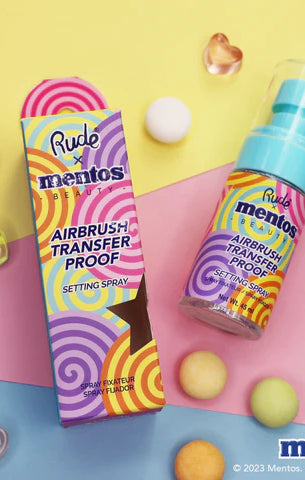Rude Cosmetics Mentos Airbrush Transfer Proof Setting Spray Eyeshadow by Rude Cosmetics as seen on celebrities