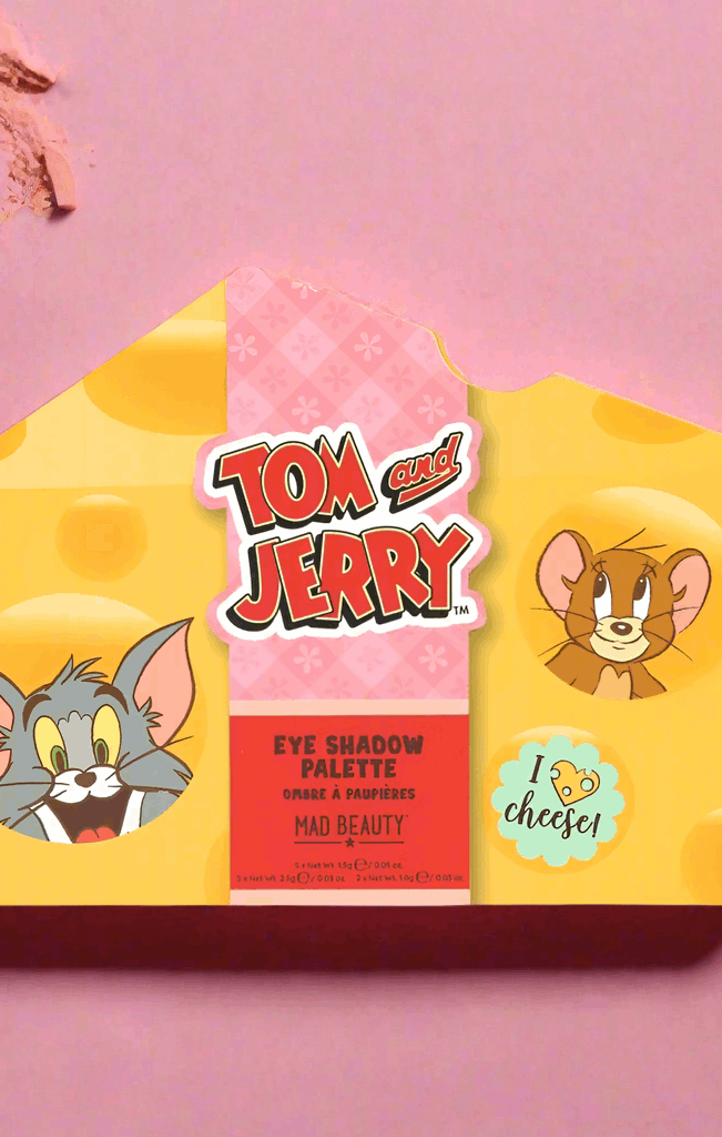 Warner Brothers Tom & Jerry Eyeshadow Palette Eyeshadow by Mad Beauty as seen on celebrities