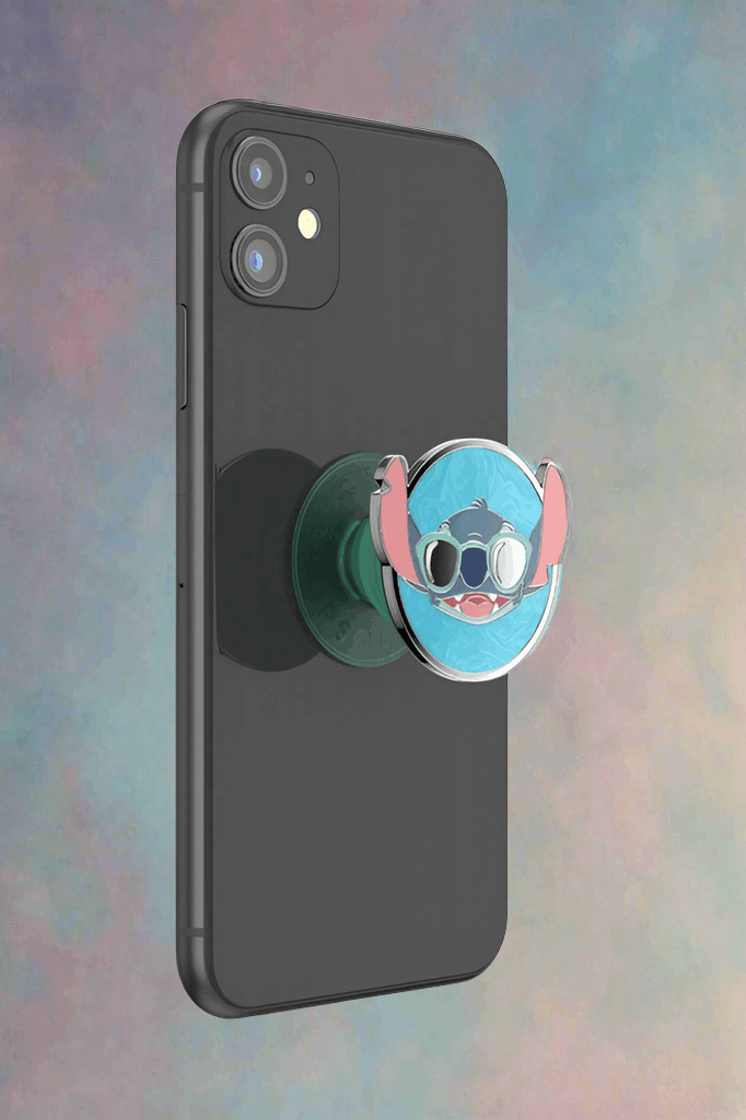 Pop Sockets Lilo & Stitch - Suns Out Stitch Enamel Pop Grip Tech Accessories by Pop Sockets as seen on celebrities