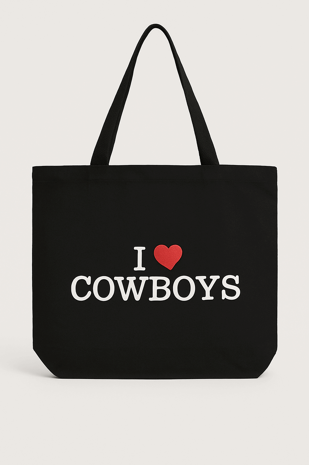 Brunette the Label Cowboys Tote Bag | Cute & Sturdy 100% Cotton Tote