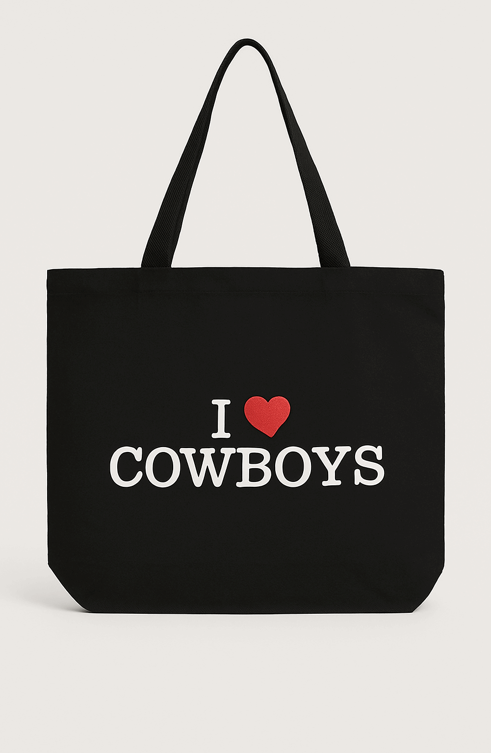 Brunette the Label Cowboys Tote Bag | Cute & Sturdy 100% Cotton Tote