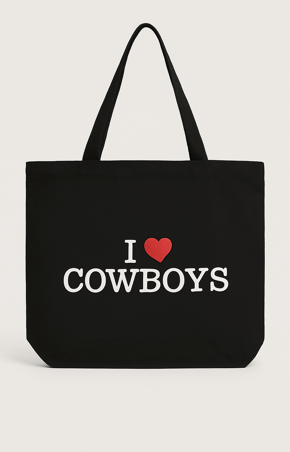 Brunette the Label Cowboys Tote Bag | Cute & Sturdy 100% Cotton Tote