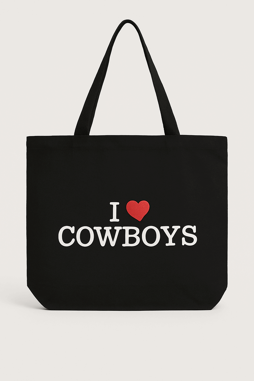 Brunette the Label Cowboys Tote Bag | Cute & Sturdy 100% Cotton Tote