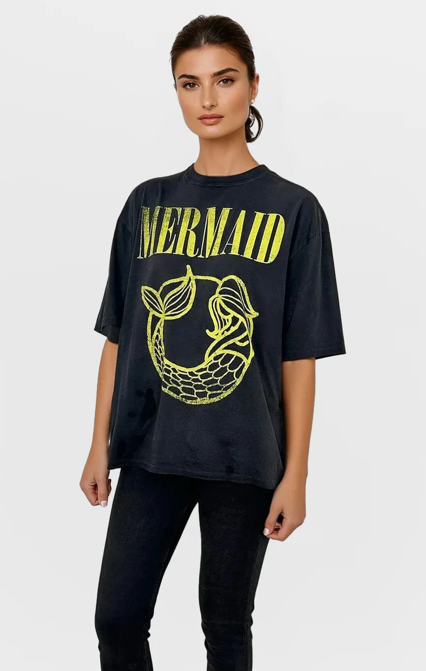 CHRLDR Mermaid Oversized T-Shirt