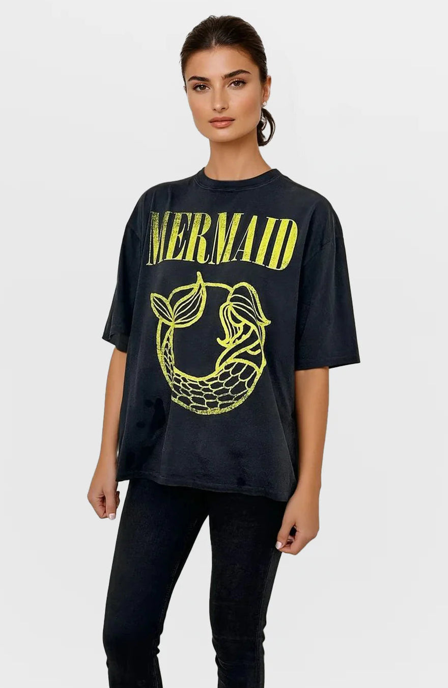 CHRLDR Mermaid Oversized T-Shirt