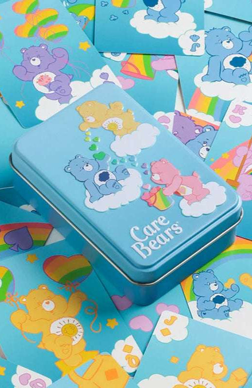 Care Bears Playing Cards in a Tin Travel Accessories by Paladone as seen on celebrities