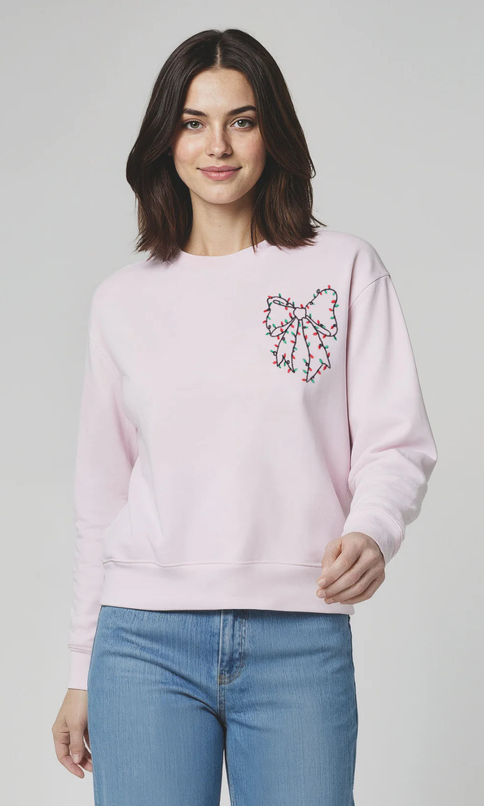 Wildfox Christmas Bow Charlie Sweatshirt