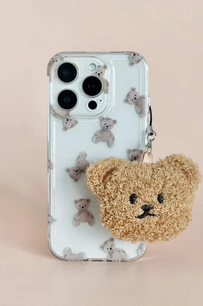 Coconut Lane Teddy Bear Phone Charm Phone Charm by Coconut Lane as seen on celebrities