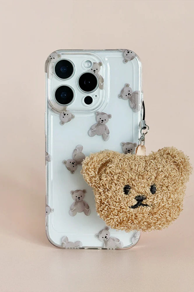 Coconut Lane Teddy Bear Phone Charm Phone Charm by Coconut Lane as seen on celebrities